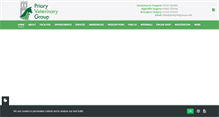 Desktop Screenshot of prioryvetgroup.com